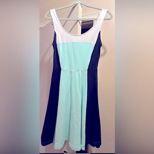 Kismet-Stylish Colorblock Dress-Size Small-93% Cotton